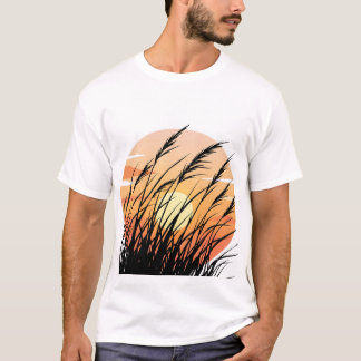 Vindpinad gräs 🌾 t shirt