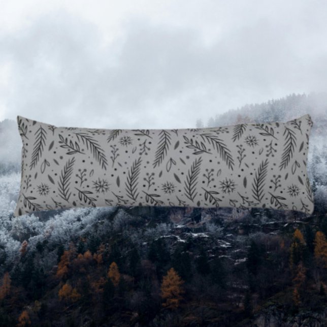 Vindrutekorns fyllning - Grått Kroppskudde (Skapare uppladdad)