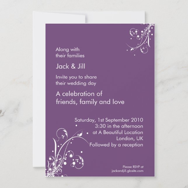 Vindruvspressning 5 x 7 inbjudningar (Framsida)