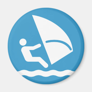 Vindsurf Symbol Magnet