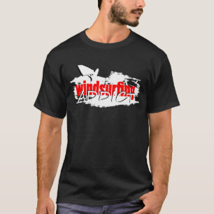 Vindsurfa knarkaret-skjortan t-shirt
