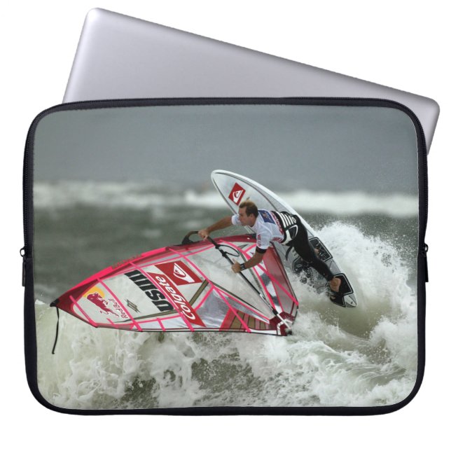 Vindsurfing - 15" Neopren-datorfodral Laptop Fodral (Framsidan)