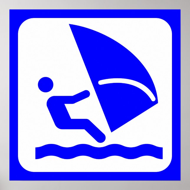 vindsurfing-303772 vindsurfing surfing vind vatten poster (Framsidan)