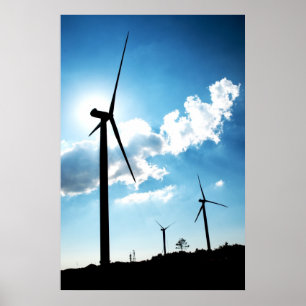 Vindturbin Poster