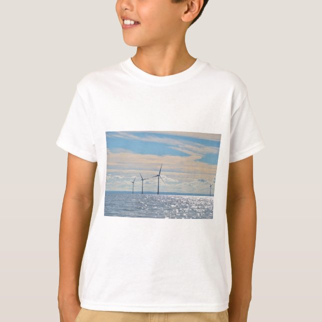 Vindturbiner T-shirt (Framsida)