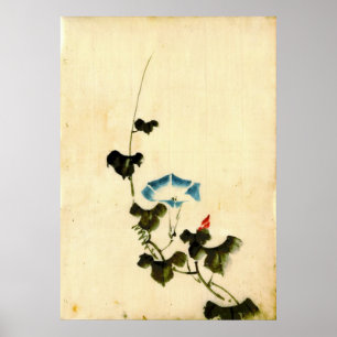 Vine 1840 för blåttmorgonhärlighet poster