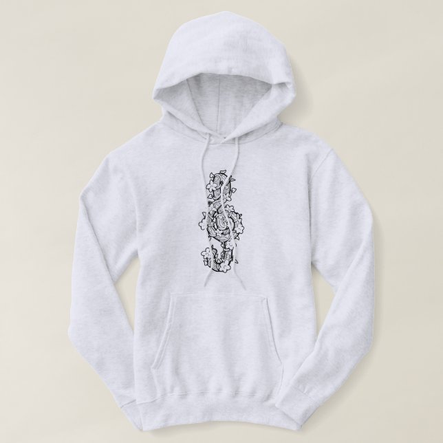 Vine Clef Hoodie (Design framsida)