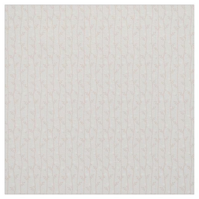 Vine för minimalistisk Blommigt av Neutralt Tyg (Provkarta)