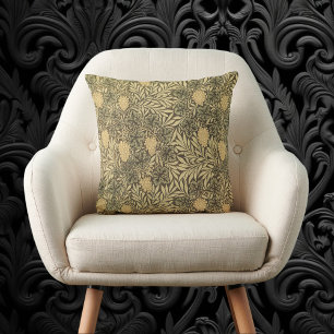 Vine från William Morris, Vintage Textile Mönster Kudde