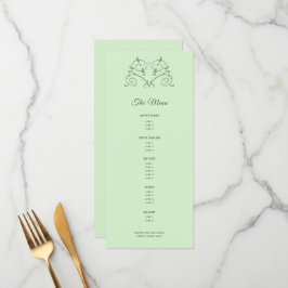 Vine Heart på Mint Multi-Course Menu Meny