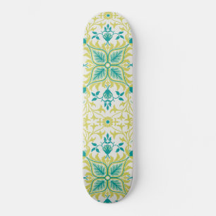Vine Mönster (av William Morris) Mini Skateboard Bräda 18,5 Cm