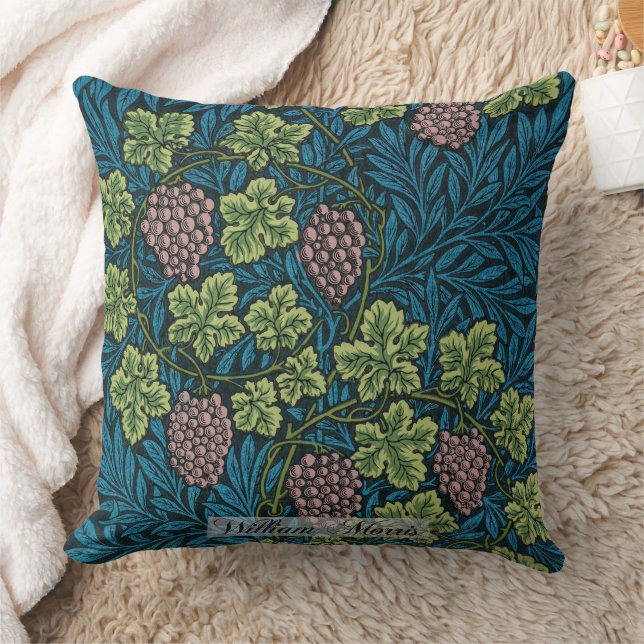 Vine Mönster - William Morris Kudde (Filt)