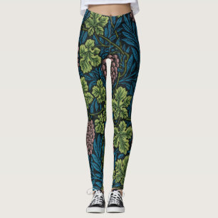 Vine Mönster, William Morris Leggings