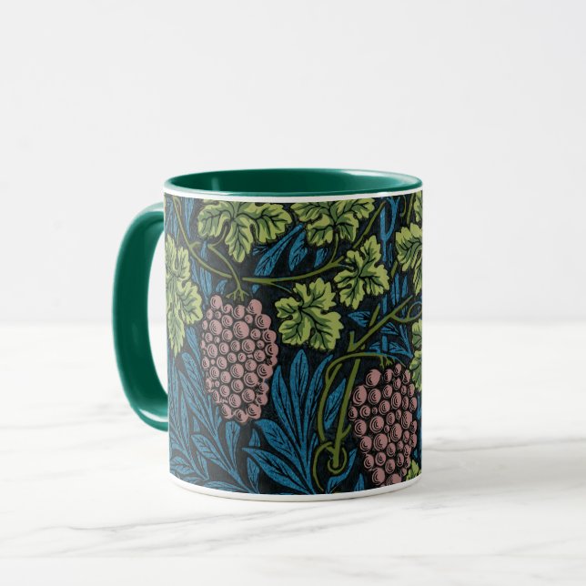 Vine Mönster, William Morris Mugg (Framsida vänster)