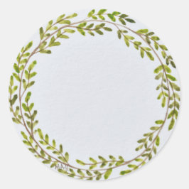 Vine Stickers Runt Klistermärke