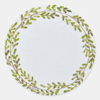 Vine Stickers Runt Klistermärke