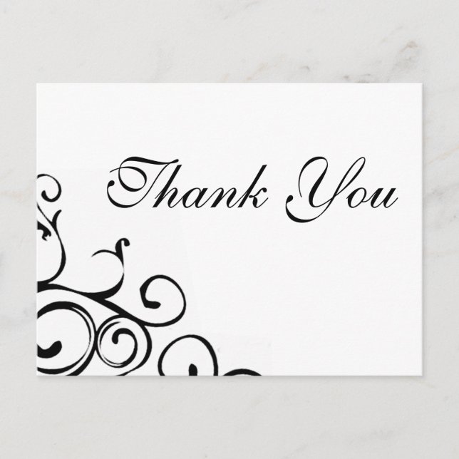 Vine Tack-vykort Vykort (Framsida)