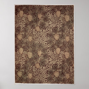 "Vine" tapetdesign, 1873 Poster