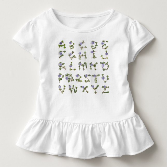 VinealfabetT-tröja T Shirt (Framsida)