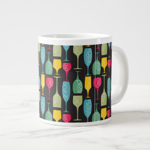 Vineglass Jumbo Mugg