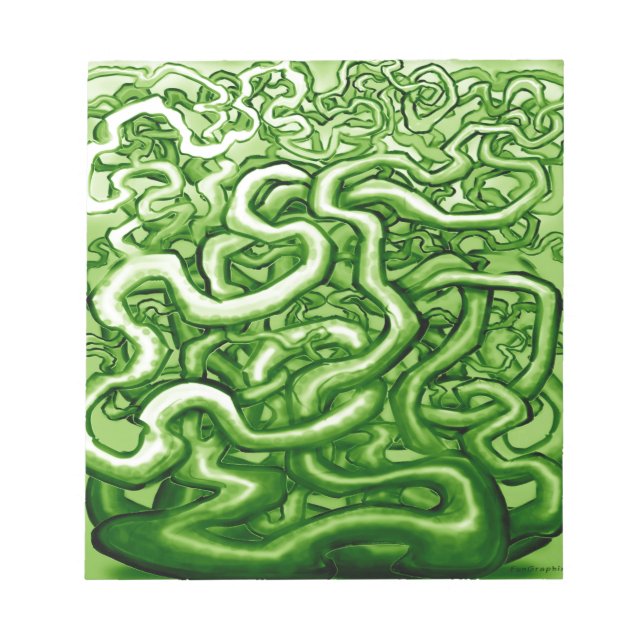 Vines GRÖNT Anteckningsblock (Framsida)