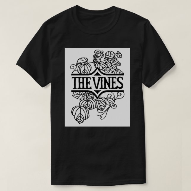 Vines - klassiskt Aussie-alternativ sten-band. T Shirt (Design framsida)