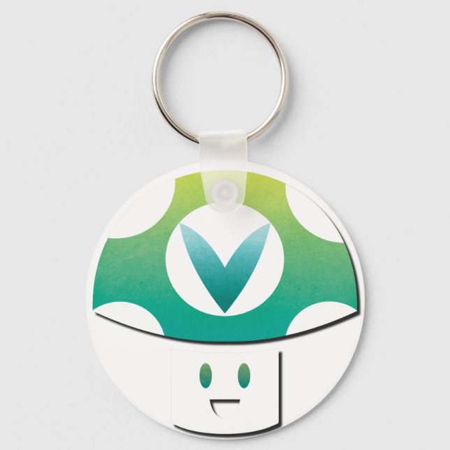 Vinesauce Mushroom Nyckelring (Framsida)