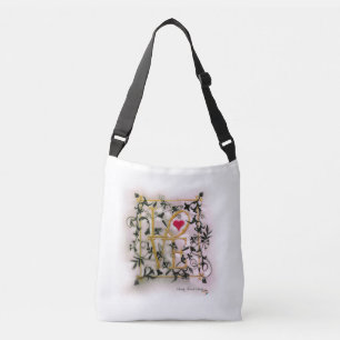 Vinesna av kärlek Crossbody hänger lös (medlet) Axelväska