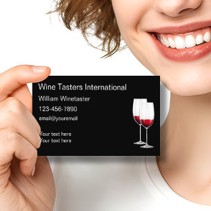 Vinetastingstjänster Klubb Visitkort