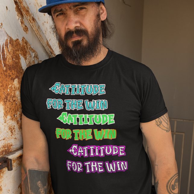 Vinets attityd t shirt (Skapare uppladdad)