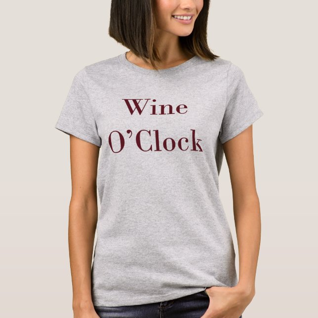 Vinets timme t shirt (Framsida)