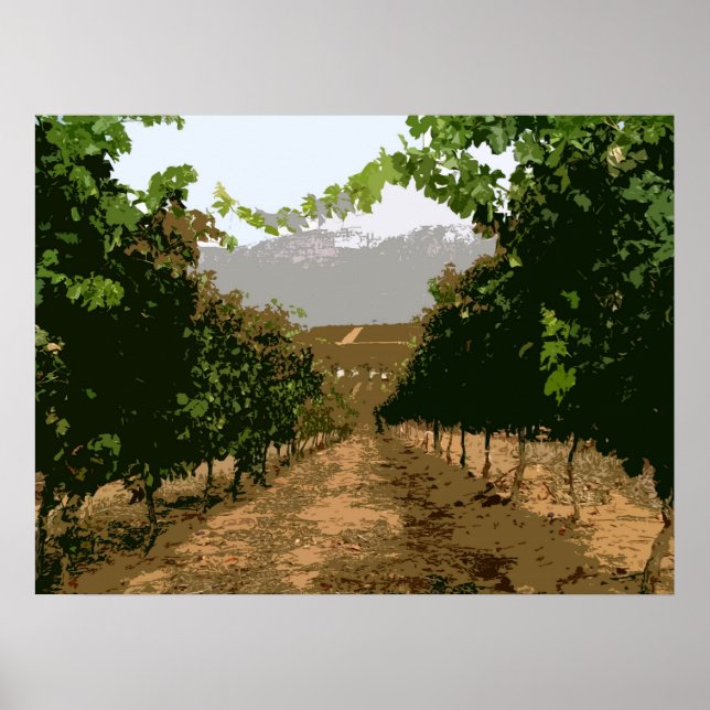VINEYARD 3 POSTER (Framsidan)