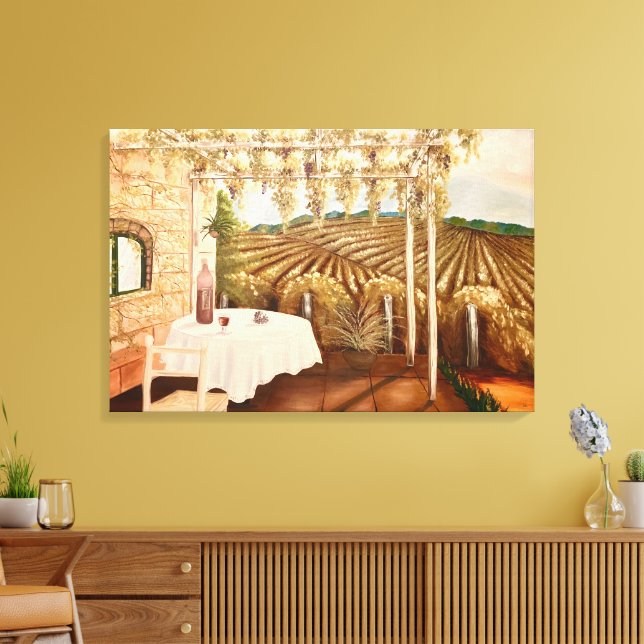 Vineyard Canvastryck (Insitu (Vardagsrum))