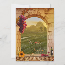 Vineyard Fall Couples Shower-inbjudan Inbjudningar