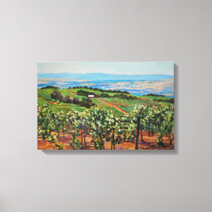 Vineyard-Kanvastrycket Canvastryck
