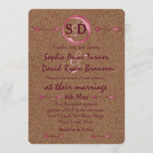 Vineyard Kork Stains Red Vin Bröllop