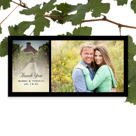 Vineyard och Rustic Red Barn Bröllop Tack