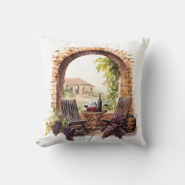 Vineyard Pillow Kudde (Framsida)