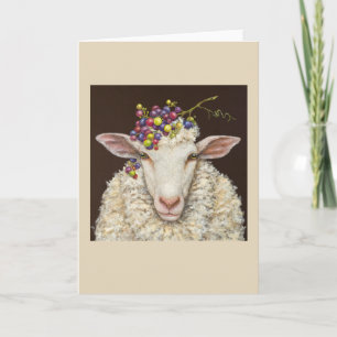 Vineyard Sheep Card Kort