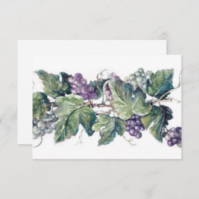 Vineyard-svarskort OSA Kort (Fram/baksida)