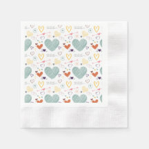 vinfärg hjärtmönster