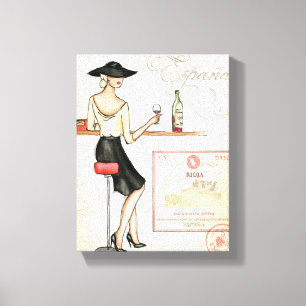 VinFashionista Canvastryck