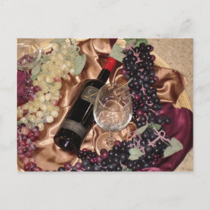 Vinfest Invitation Firande Vykort
