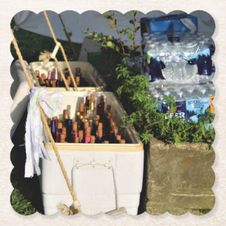Vinfestdäckel Underlägg Papper