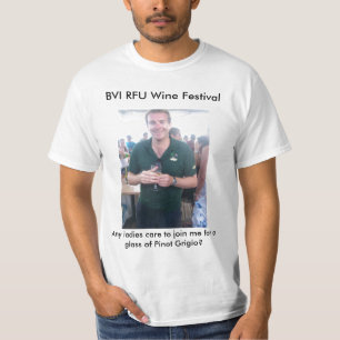 Vinfestival för BVI RFU T Shirt