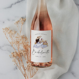 Vinfestival Stuga Möhippa Helg Vinflaska Etikett