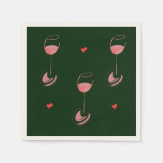 Vinfläktares cocktailservetter pappersservett