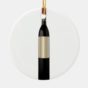 Vinflaskadesign Julgransprydnad Keramik