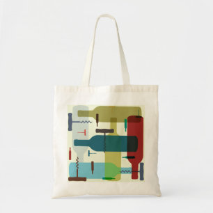 Vinflaskadesign Tygkasse