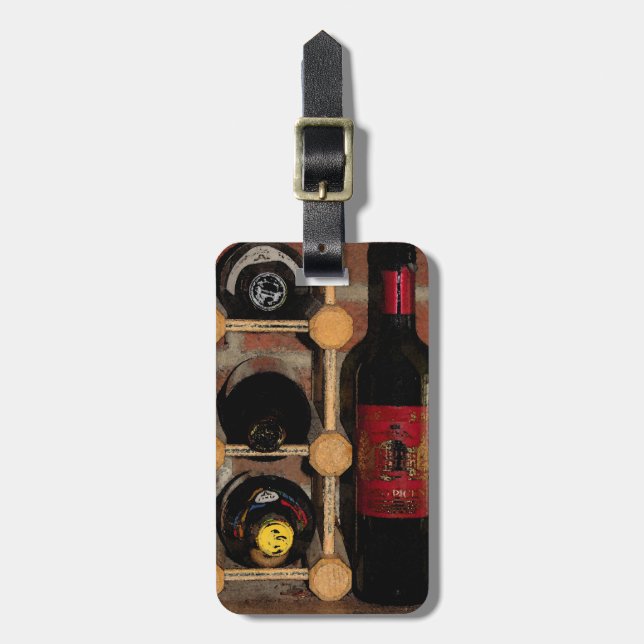 Vinflaskor Bagagebricka (Vertikal Framsida)